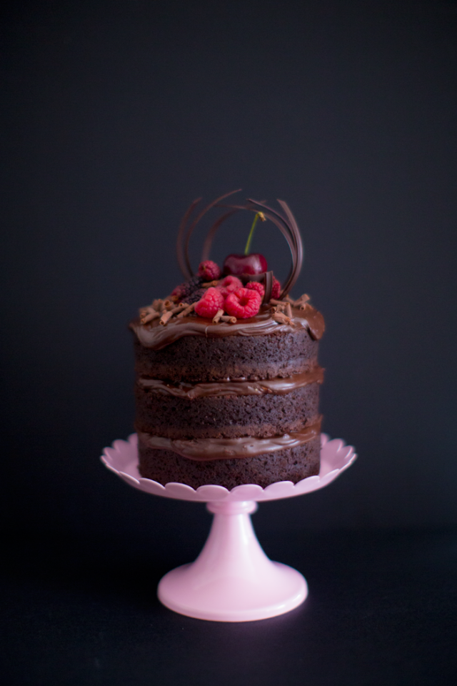 Mini Naked Cake De Nutella Danielle Noce